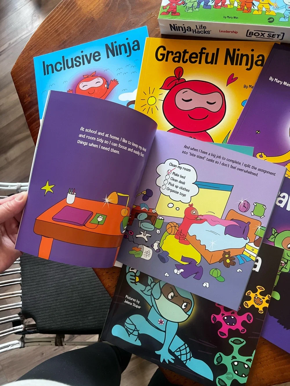 Ninja Life Hacks Leadership Box Set for Kids